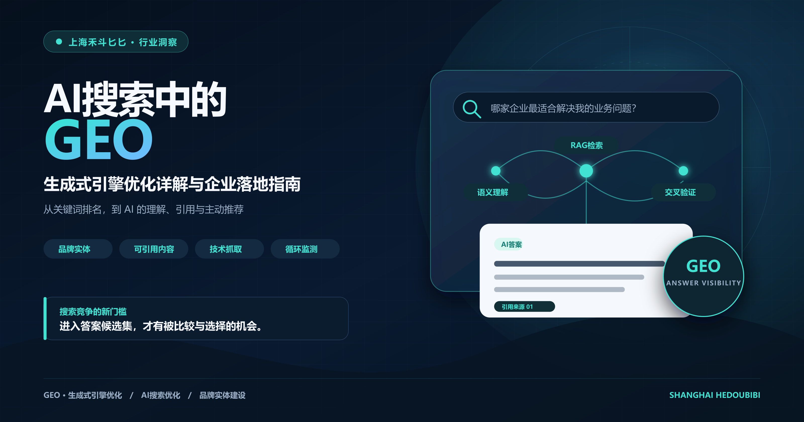 AI搜索中的GEO:生成式引擎优化详解与企业落地指南