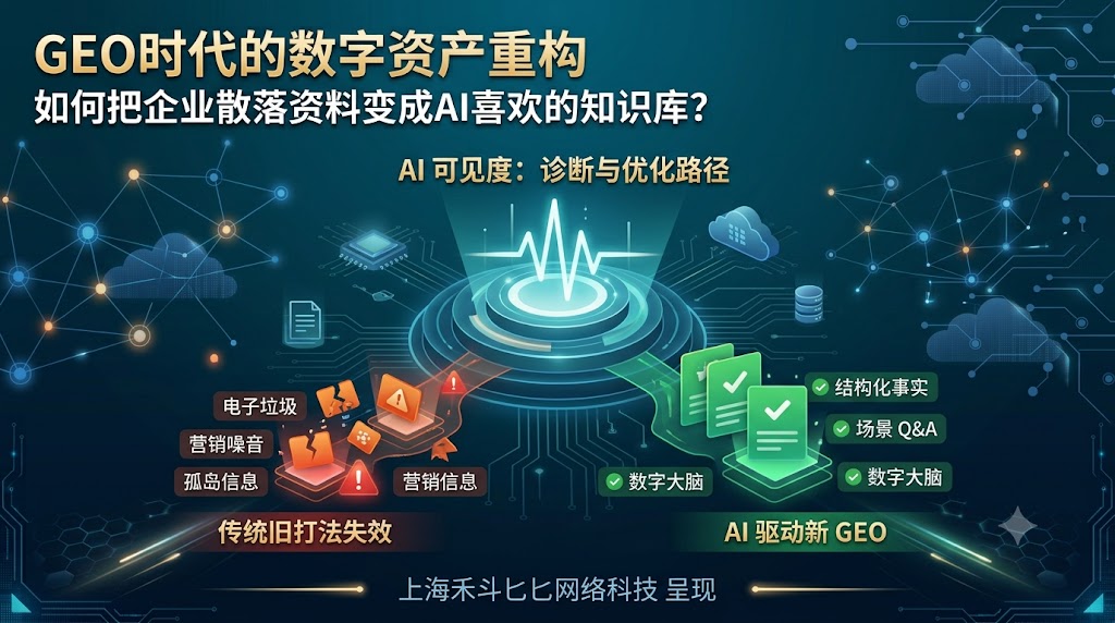 GEO时代的数字资产重构:如何把企业散落资料变成AI喜欢的知识库?1
