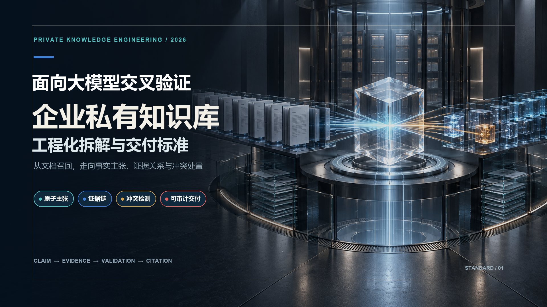 面向大模型交叉验证的企业私有知识库工程化拆解与交付标准